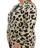 Ladies Animal Print Cardigan | Eagle Clothing | Plus Size | Big & Tall