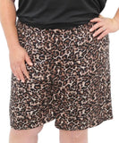 Ladies Animal Print PJ Shorts