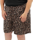 Ladies Animal Print PJ Shorts