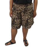 Ladies Animal Print Rayon Shorts | Eagle Clothing | Plus Size | Big & Tall