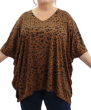 Ladies Animal Print Tunic | Eagle Clothing | Plus Size | Big & Tall