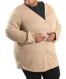 Ladies Button Up Cardigan | Eagle Clothing | Plus Size | Big & Tall