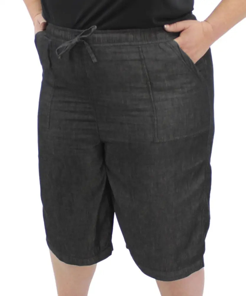 Ladies Chambray Denim Shorts | R329.90 | Eagle Clothing | Plus Size | Big & Tall