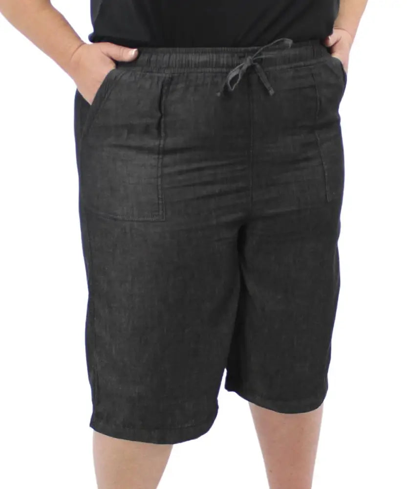 Ladies Chambray Denim Shorts | Eagle Clothing | Plus Size | Big & Tall