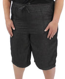 Ladies Chambray Denim Shorts | Eagle Clothing | Plus Size | Big & Tall