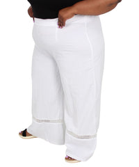 Ladies Crochet Washer Cotton Pants | R349.90 Eagle Clothing Plus Size Big & Tall