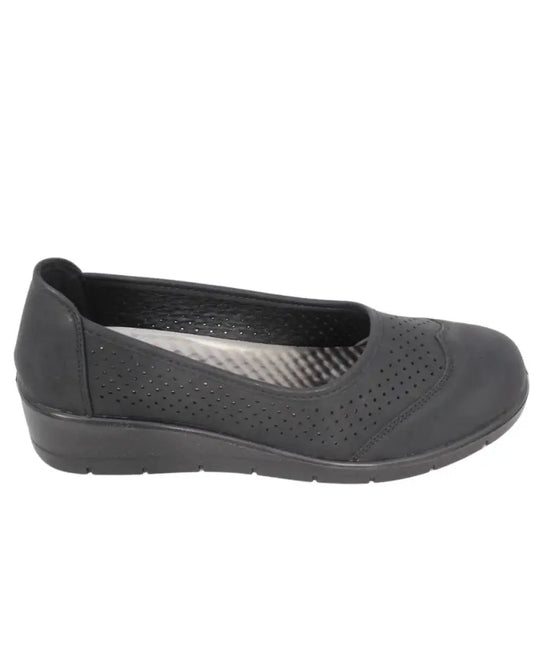 Ladies Cushion Walk Casual Closed Wedge