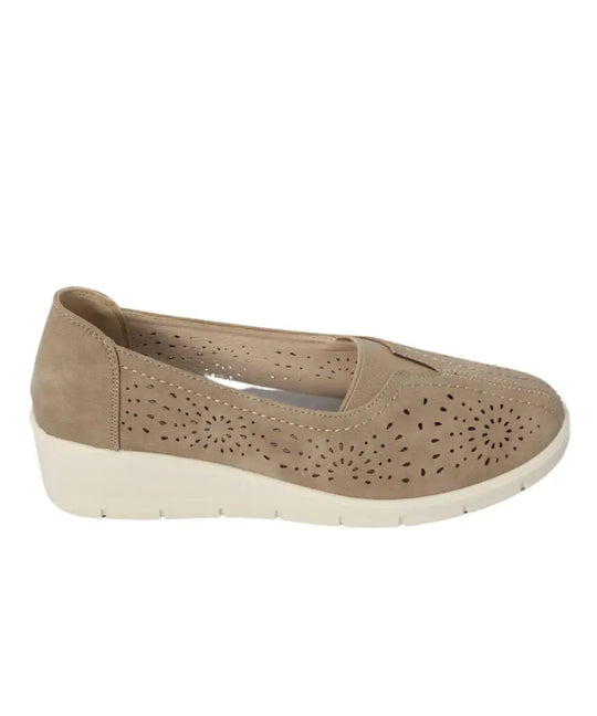 Ladies Cushion Walk Casual Slip Ons