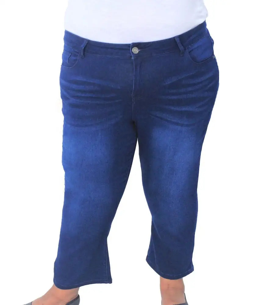 Ladies Denim Amanda Capri | R429.90 Eagle Clothing Plus Size Big & Tall