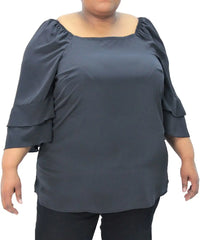 Ladies Double Layer Wide Sleeve Tunic | R169.90 Eagle Clothing Plus Size Big & Tall