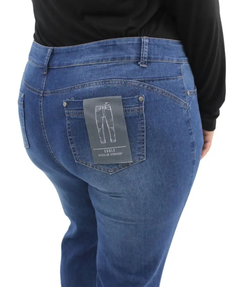 Ladies Eagle Straight Leg Denim | Eagle Clothing | Plus Size | Big & Tall