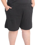 Ladies Fleece Bling Detail Shorts | R279.90 | Eagle Clothing | Plus Size | Big & Tall