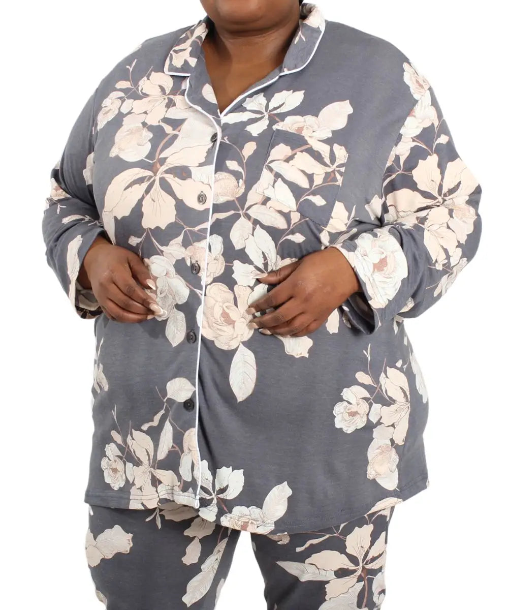Ladies Floral Sleep Top | R179.90 Eagle Clothing Plus Size Big & Tall