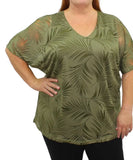 Ladies Flutter Sleeve Top