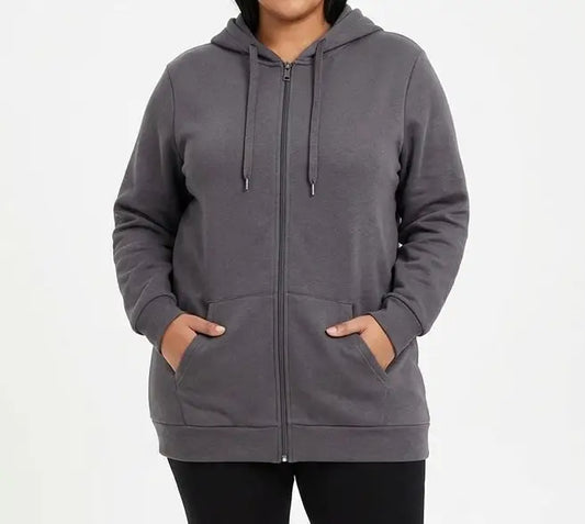Ladies Hoody Track top CHARC