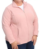 Ladies Long Sleeve Fleece Jacket | R280 | Eagle Clothing | Plus Size | Big & Tall