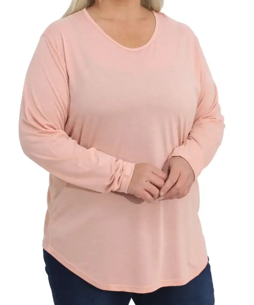 Ladies Long Sleeve Tee | Eagle Clothing | Plus Size | Big & Tall