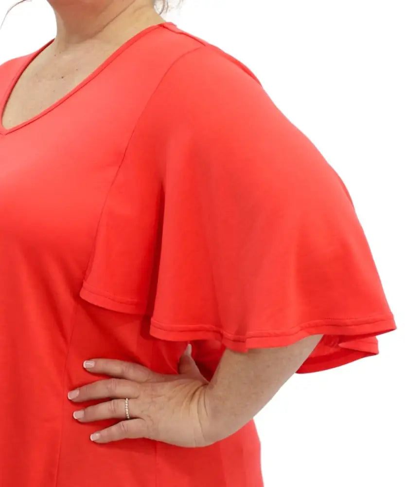 Ladies Plain Batwing Tunic | Eagle Clothing | Plus Size | Big & Tall