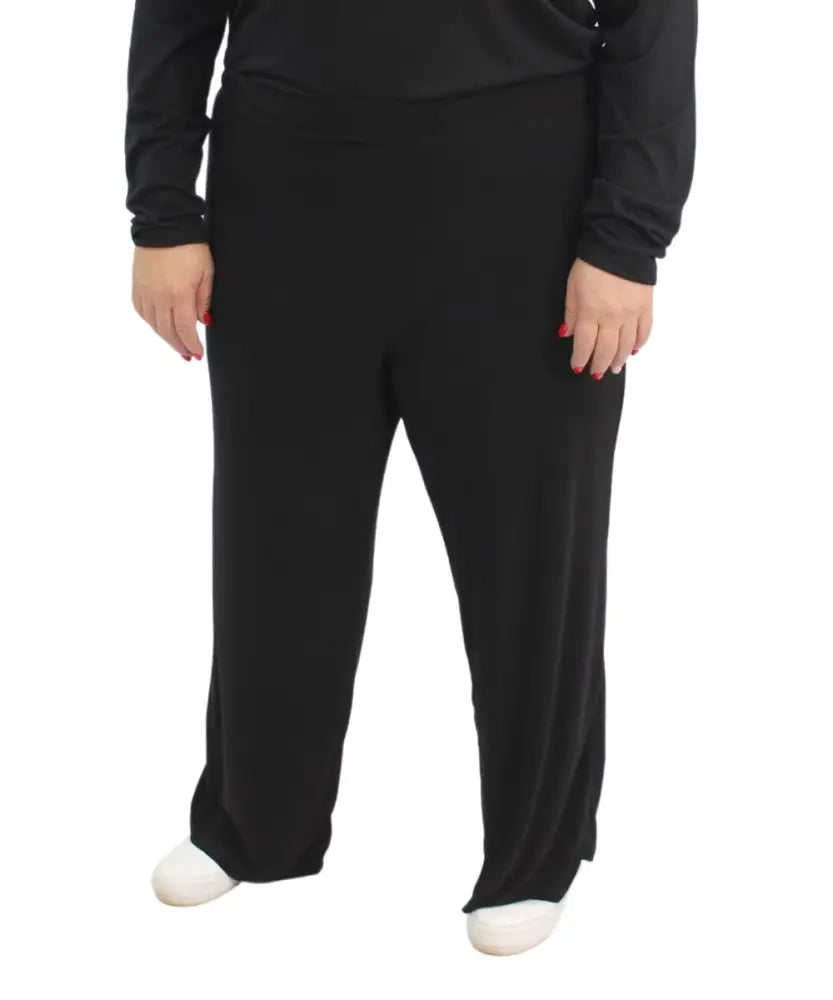 Ladies Plain Bon Bon Pants | Eagle Clothing | Plus Size | Big & Tall