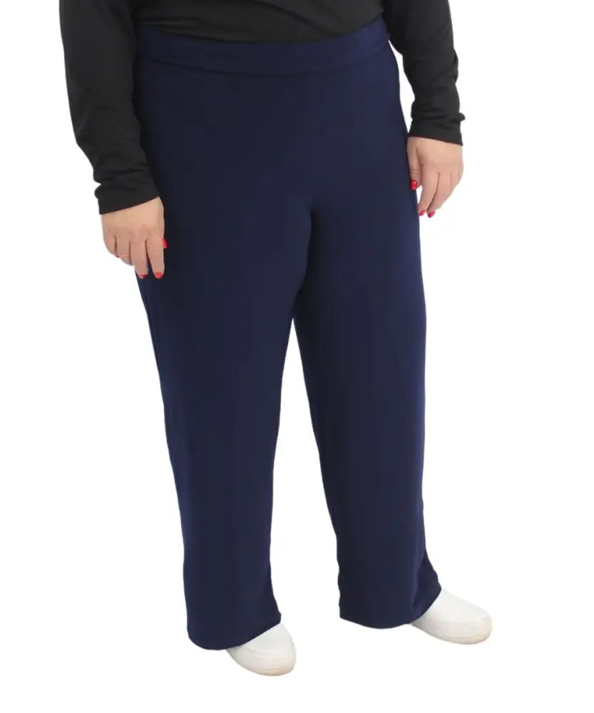 Ladies Plain Bon Bon Pants | Eagle Clothing | Plus Size | Big & Tall
