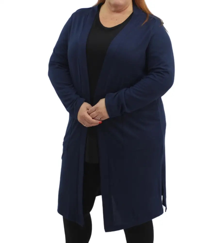 Ladies Plain Cardigan | Eagle Clothing | Plus Size | Big & Tall