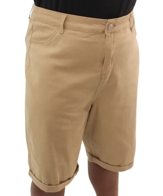 Ladies Plain Chino Shorts