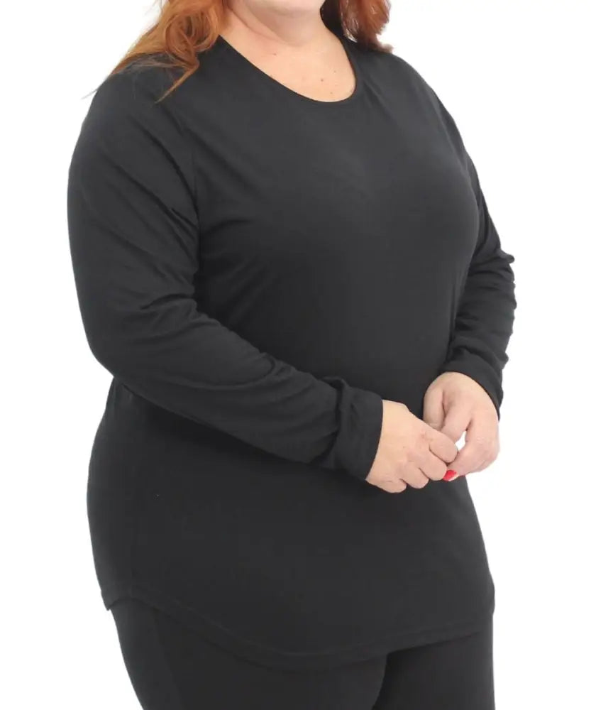 Ladies Plain Extra Length Tee | Eagle Clothing | Plus Size | Big & Tall