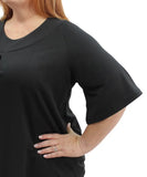 Ladies Plain Fancy Tunic | Eagle Clothing | Plus Size | Big & Tall