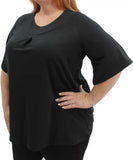Ladies Plain Fancy Tunic | Eagle Clothing | Plus Size | Big & Tall
