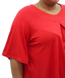 Ladies Plain Fancy Tunic | Eagle Clothing | Plus Size | Big & Tall