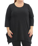 Ladies Plain Hanky Tunic | Eagle Clothing | Plus Size | Big & Tall