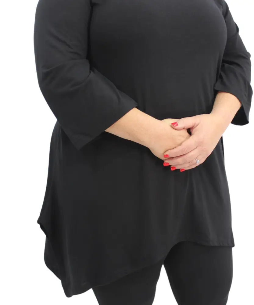 Ladies Plain Hanky Tunic | Eagle Clothing | Plus Size | Big & Tall