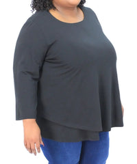 Ladies Plain Hi Low Tunic | R179.90 Eagle Clothing Plus Size Big & Tall