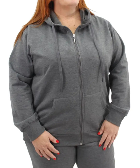 Ladies Plain Hoody