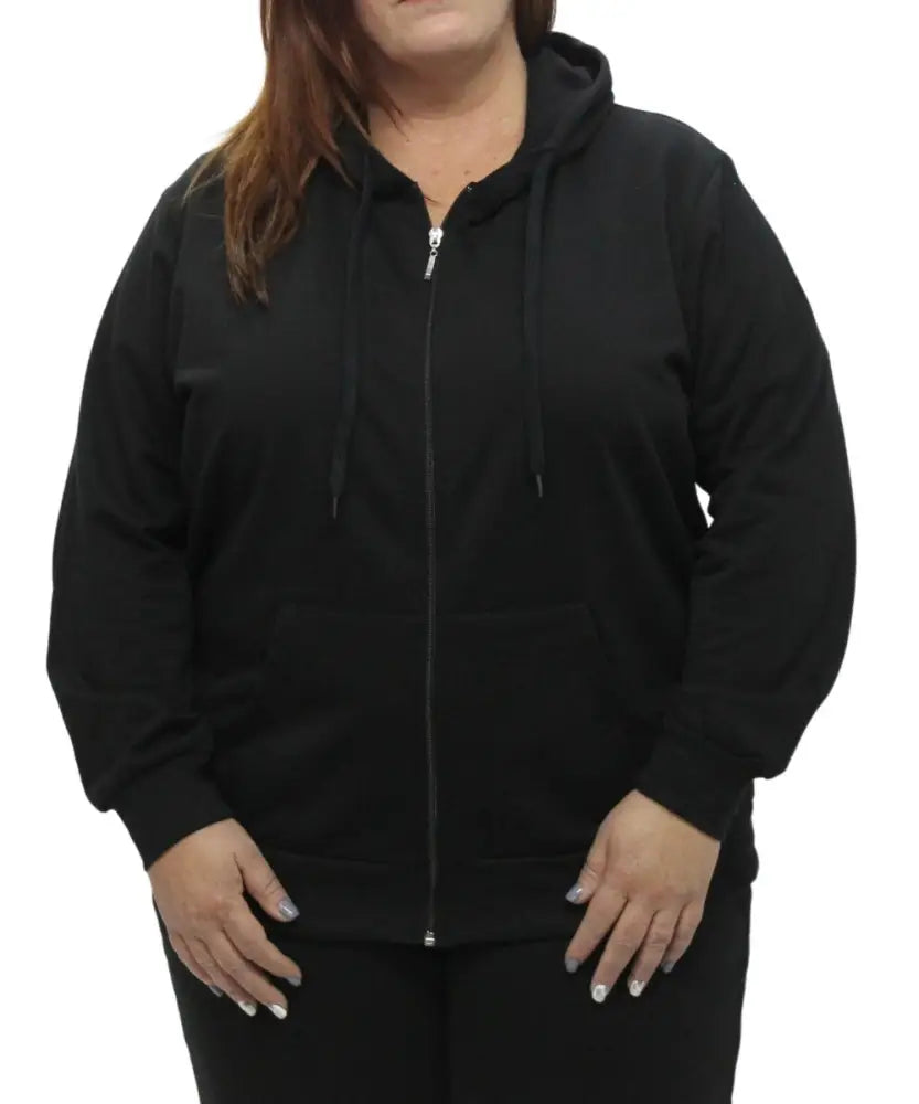Ladies Plain Hoody | Eagle Clothing | Plus Size | Big & Tall