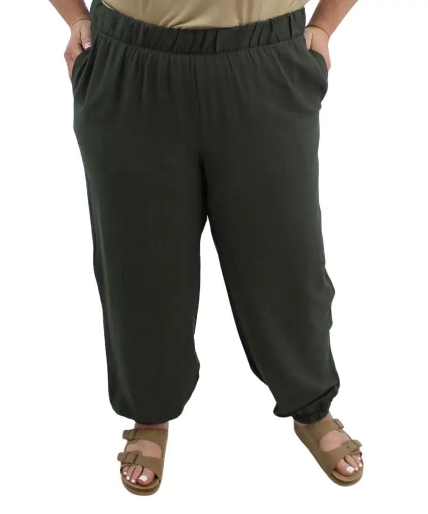 Ladies Plain Jogger Pants | Eagle Clothing | Plus Size | Big & Tall