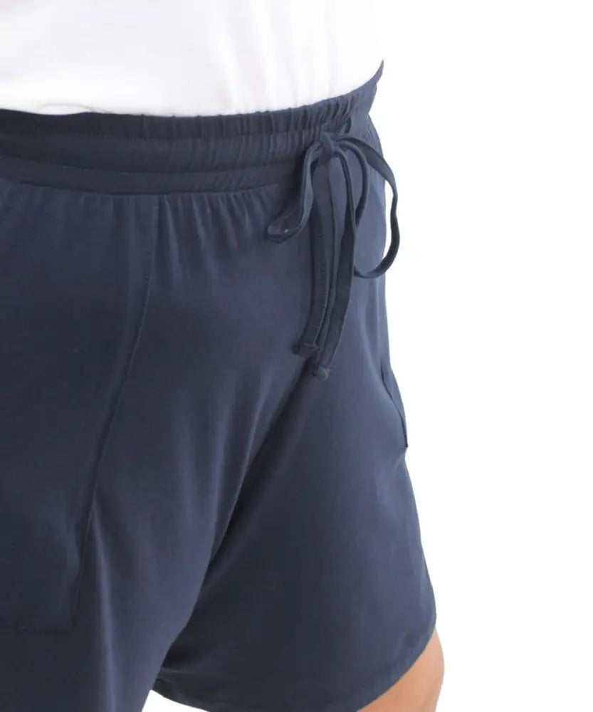 Ladies Plain Knit Tie Shorts | Eagle Clothing | Plus Size | Big & Tall