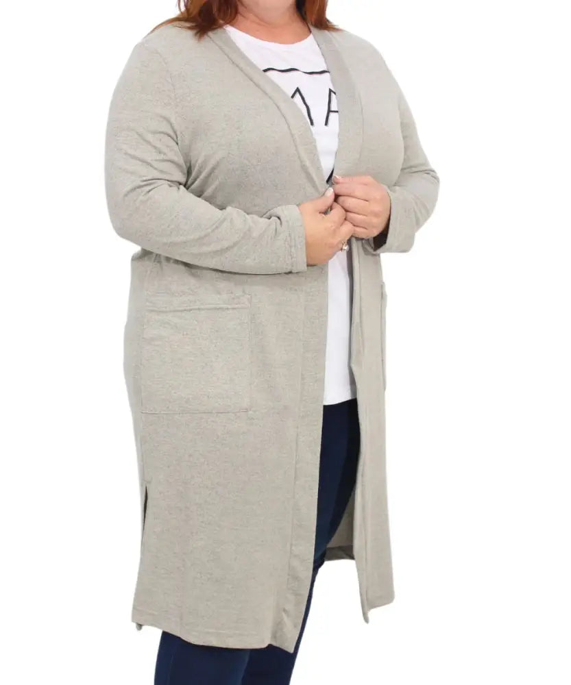 Ladies Plain Long Gilet | R329.90 | Eagle Clothing | Plus Size | Big & Tall
