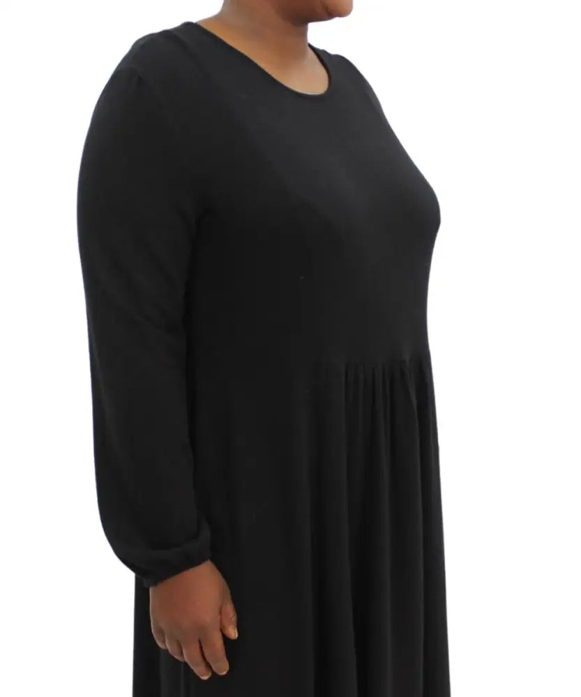Ladies Plain Longer Dress | Eagle Clothing | Plus Size | Big & Tall