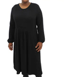 Ladies Plain Longer Dress | Eagle Clothing | Plus Size | Big & Tall