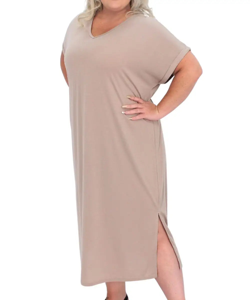 Ladies Plain Maxi Dress | R349.90 Eagle Clothing Plus Size Big & Tall