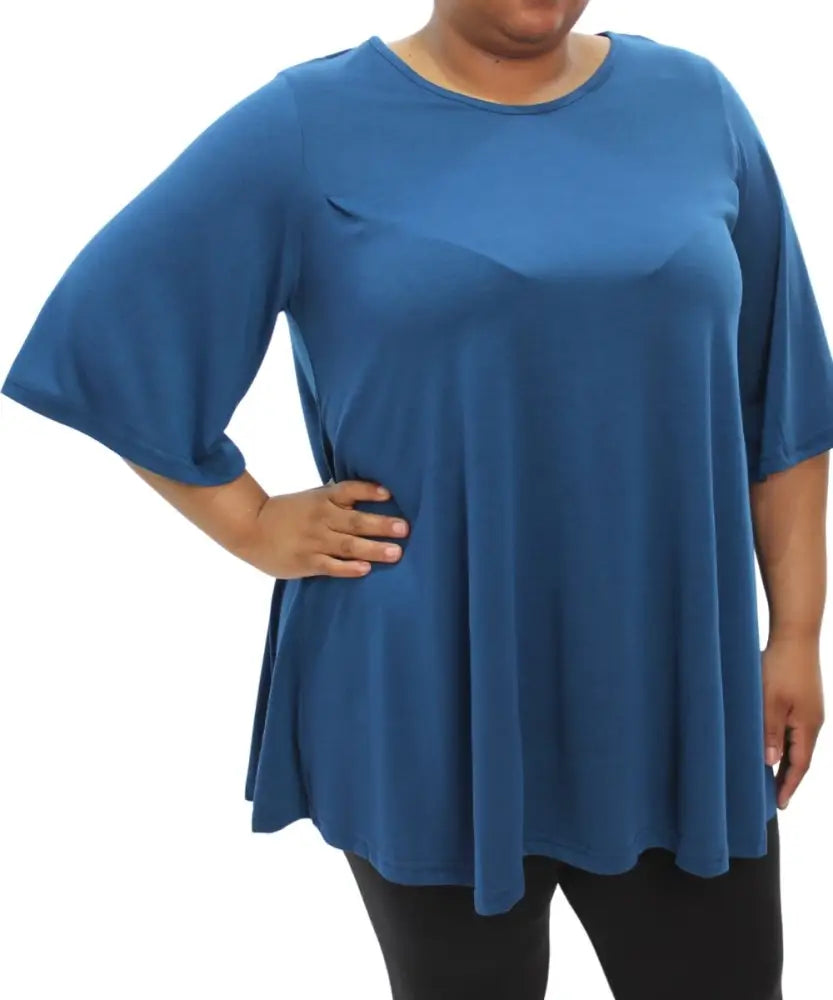 Ladies Plain Pleat Top | R259.90 | Eagle Clothing | Plus Size | Big & Tall