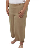 Ladies Plain Rayon Capri