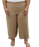 Ladies Plain Rayon Capri