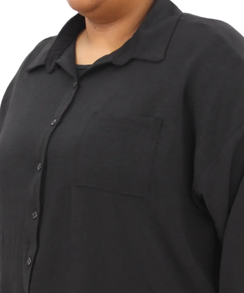 Ladies Plain Slouchy Tab Shirt | Eagle Clothing | Plus Size | Big & Tall