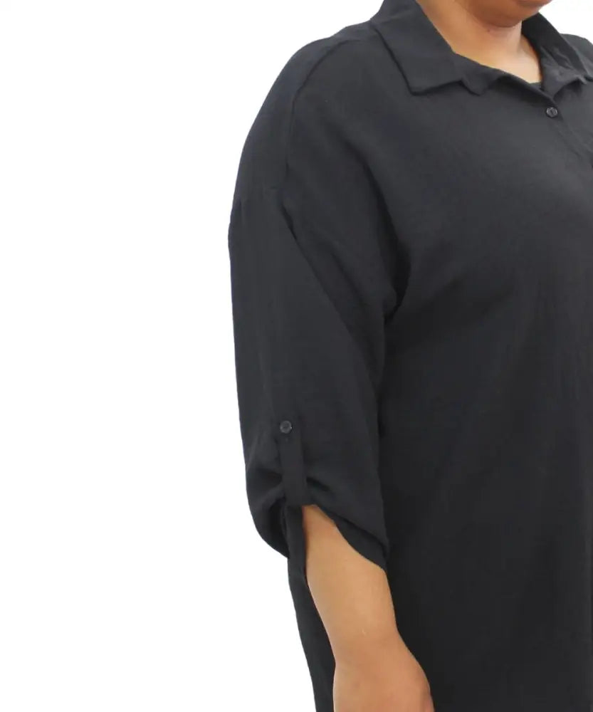 Ladies Plain Slouchy Tab Shirt | Eagle Clothing | Plus Size | Big & Tall