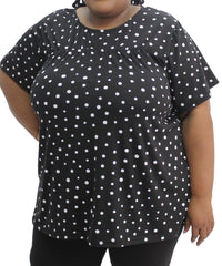 Ladies Polka Dot Top | R299.90 Eagle Clothing Plus Size Big & Tall