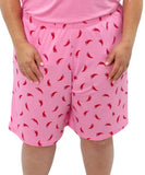 Ladies Printed Chilli PJ Shorts