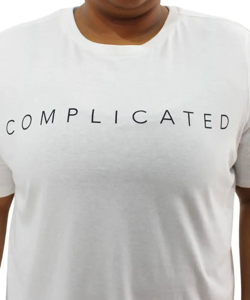 Ladies Printed Complicated Tee | Eagle Clothing | Plus Size | Big & Tall