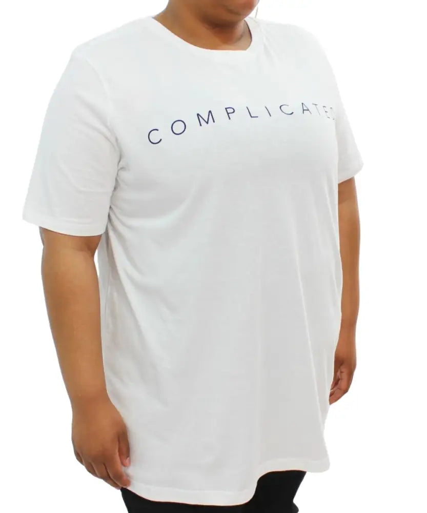 Ladies Printed Complicated Tee | R249.90 | Eagle Clothing | Plus Size | Big & Tall